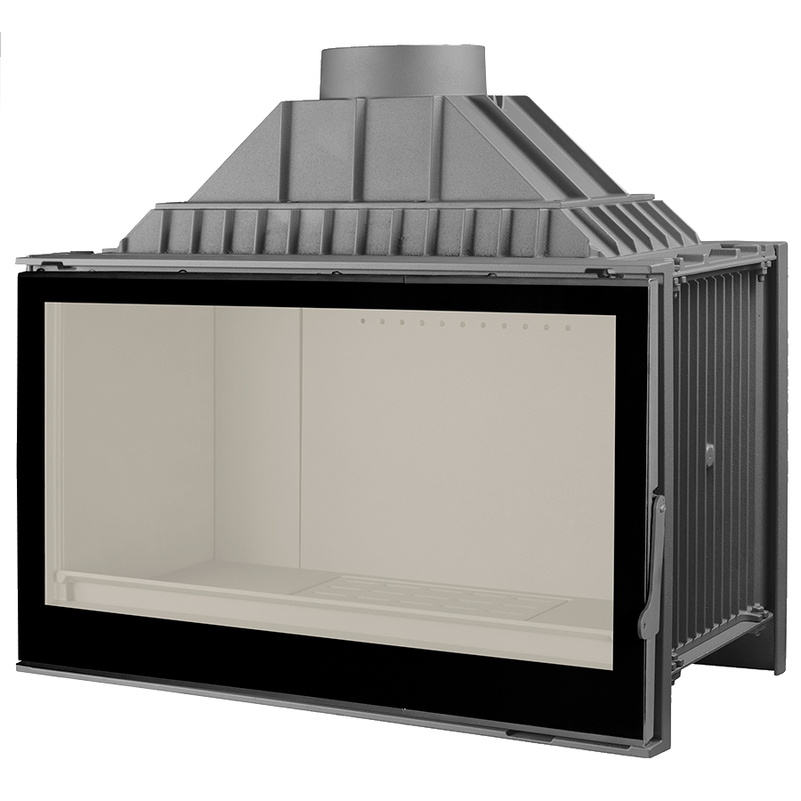 Топка Liseo Castiron LCI 9 GF BG (черное стекло)
