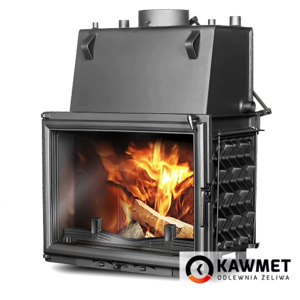 Каминная топка Kaw-Met W11CO 18 кВт с водяным контуром